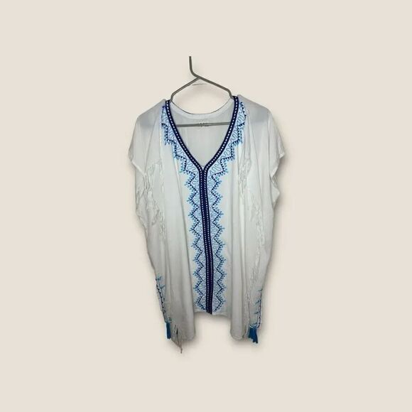 By The Sea Beach Coverup Handmade in Indonesia One Size Fits All - Picture 1 of 4